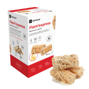 Boîte d'allume-feux naturels Flam'express.